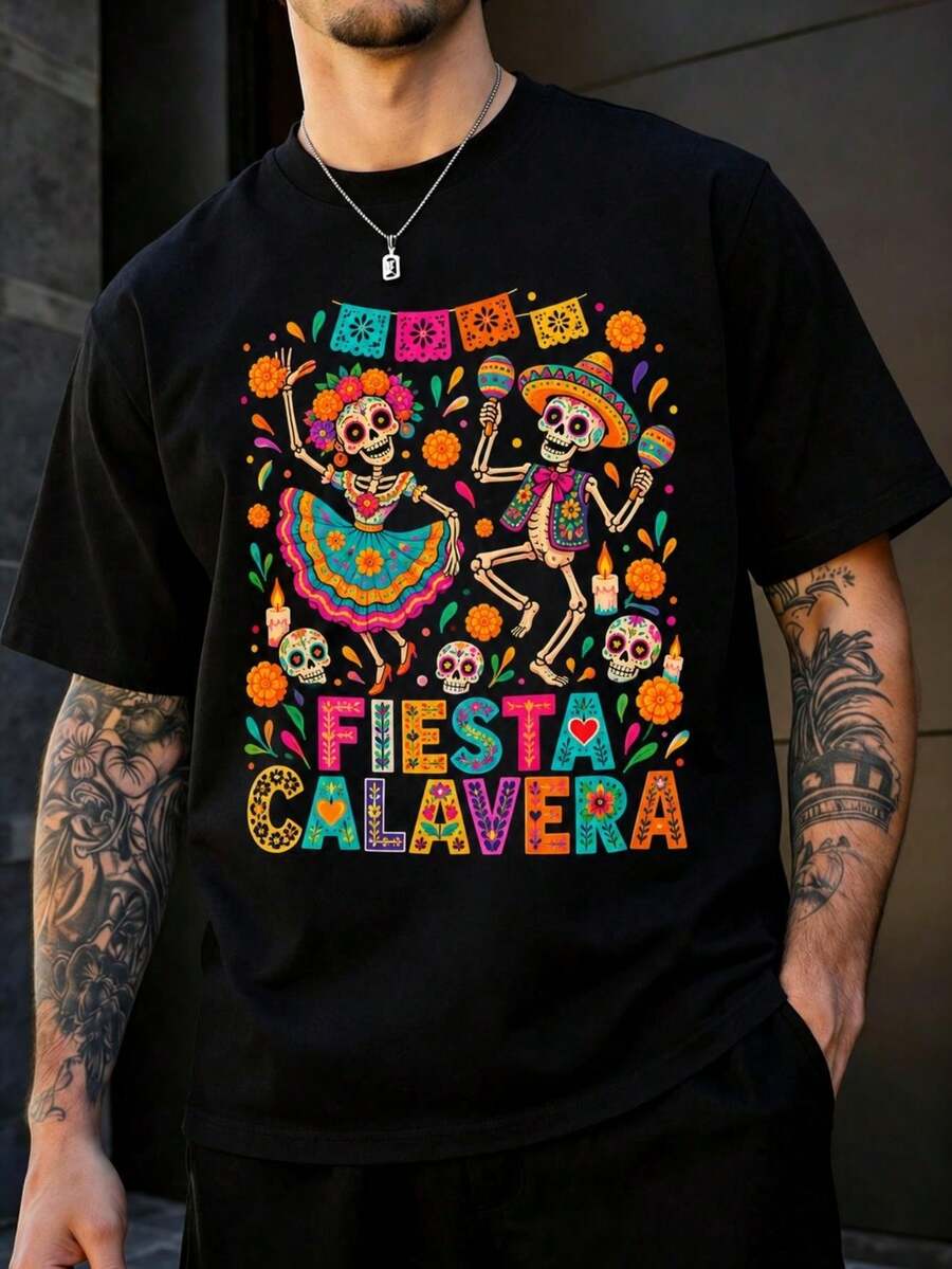 Men T-Shirts - Black - View 1