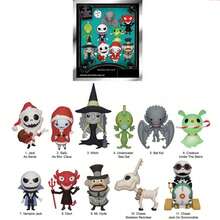 1PC Disney Officially Licensed Blind Box 3D Figurine Bag Clip Charms Jack Sally Vampire Devil Witch Anime Figure Keychain Anime Collector Kering Backpack Decor Mystery Birthday Holiday Gift - Multicolor - View 15