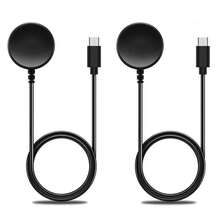 EIGIIS 1pc Wireless Magnetic Fast Charging Watch Charger Compatible With Galaxy Watch 6/4/3/5pro (Black) - View 9