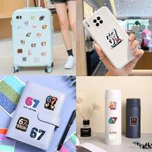 60Pcs Six Seven Stickers Funny 6 7 Stickers Pack | Beautiful Pattern ...