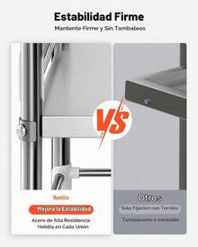 Food Service Carts & Trolleys - Silver - View 5