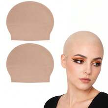 Latex Bald Cap For Adults, Realistic Nude Bald Head For Halloween Costume, Trim-To-Fit Edges, For Halloween, Cosplay, Theater - View 9