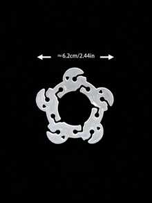1pc 4.8cm Reusable Plastic Balloon Clips With Multi-Functional Ring Buckle For Wedding, Birthday, Party Decoration, Balloon Arch, Valentine's Day, Valentine's Day Wedding, Birthday - A - View 5