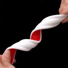 1pc Self Adhesive Embossed Soft Trim Strip, Peel And Stick Decorative Molding For Home Interior Wall Cabinet And Door Frame Deco, No Drill Easy Apply, Cuttable For Custom Interior Decor Use - A - View 9