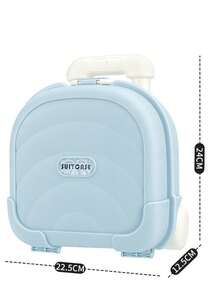 Suitcase, Carry-On Luggage, Travel Case-A Rolling Suitcase With A Retractable Handle. Lightweight And Portable, It Makes An Exquisite Holiday Gift - Multicolor - View 15
