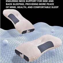2 Adjustable Height Side Sleeping Pillows, Soft As Feathers, Fluffy White Large Size Pillows, Suitable For Side, Back And Stomach Sleeping - Pillow - View 6