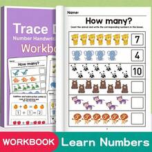 1 Kids Preschool Math Activity Workbooks, Number Writing & Counting Practice Sheets. Adorable Cartoon Patterns To Engage Kids, Ideal Holiday & Birthday Gift For Little Children. - Multicolor - View 5