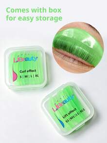 Libeauty 8對 L/C 睫毛捲翹提升墊，睫毛捲翹棒 - 彩色 - 查看 6