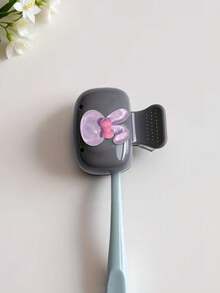 可愛兔子牙刷頭蓋，便攜式牙刷蓋，夾式牙刷保護殼，通風牙刷收納夾，收納盒，旅行必需品，適用於居家旅行、浴室、露營，聖誕禮物 - 彩色 - 查看 13