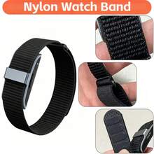 Nylon Loop Band Compatible For Hume Band Replacement 1.0, Hook And Loop Breathable Soft Wristband For Hume Strap Health Fitness Tracker - For Hume 1.0 - View 4