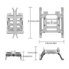 1pc Of Height-Increasing Landing Gear, Foldable Landing Gear, Additions. Compatible Models: For D/J/I MINI 2/For D/J/I Mavic Mini/For D/J/I MINI Se/For D/J/I Mini 4K - View 5
