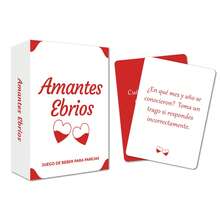 Spanish Couples Drinking Card Game, 2-Player Interactive Tabletop Game For Couples And Spouses, Suitable For Dates, Home Leisure, Parties, Gatherings, And Travel. Fun Drinking Challenge Game With Rich Interactive Questions And Interesting Tasks To Break The Ice, Enhance Emotional Connection, And Create A Romantic And Joyful Atmosphere. - View 4