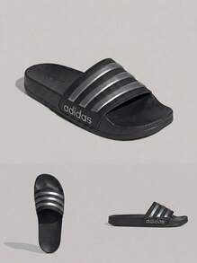 Adidas Adilette Kids' Comfortable Soft Durable Shopping Beach Weekend Black JS2523 - Black - View 4