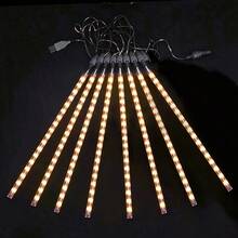 LED Meteor Shower Lights USB Powered Waterfall Lights Christmas New Year Garden Yard Wedding Party Holiday Decoration Lights - USB Meteor Shower Light - View 15