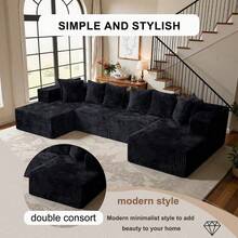 Sofas & Couches - Black - View 7
