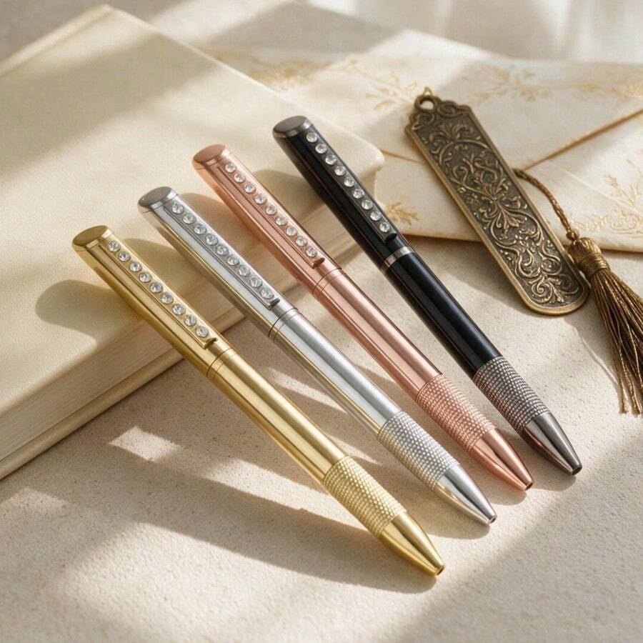Premium Metal Rotating Ballpoint Pen, Business Office Signature Pen, Corporate Meeting Gift Pen - Ballpoint Pen - View 1