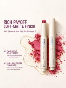Pudaier Soft Matte Lipstick, Velvet Matte Finish, Long-Lasting ...