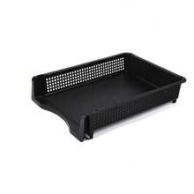 A4 Desktop Stackable File Storage Box, Coated Plastic Paper Tray/Storage Tray, Suitable For Home And Office - 1pcs - View 14