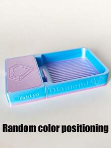 Stackable Diamond Painting Tray With Buckle And Storage Box, Multi-Color Diamond Storage Tray, Leak-Proof Sorting Tray, Diamond Painting Tool Set - Sets - View 13