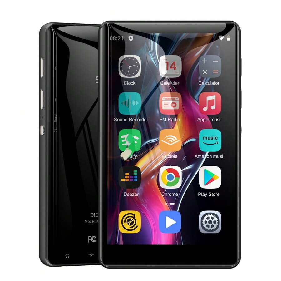 SWOFY M503Pro MP3 MP4 Player, Bluetooth & WiFi, 4.0" Touch Screen Kids Music Player, 16GB/128GB, 2000mAh Battery, FM Radio, Recording, Audible Audiobooks, Built-In Parental Controls, Expandable Up To 1TB - View 1