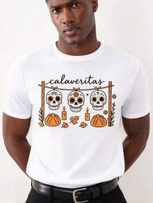 Men T-Shirts - White - View 1