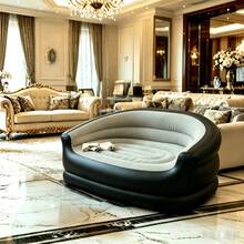 High-End Ergonomic Inflatable Sofa, Wear-Resistant And Easy To Maintain, Suitable For Various Settings Such As Modern Independent Office Spaces, Living Rooms, And Bedrooms. Ideal For Home Naps, Reading Breaks, And All-Around Versatility - Multicolor - View 7