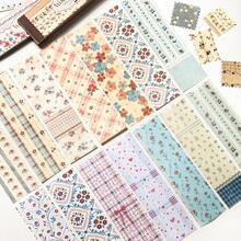 45pcs, Sticker Book, Floral Pattern Series Planner Material DIY Stickers, Vintage Floral Element Sticker Book, Exquisite Pattern Planner Material Stickers, Decorative Planner Scrapbook Aesthetic Sketchbook Creative Handmade DIY Collage Card Material, Office And School Supplies - one-size - View 5