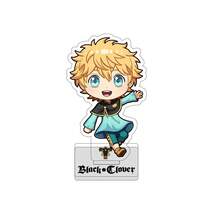 ديكور مكتبي واقف لشخصيات أنمي Black Clover أستا ويونو سري، أكريليك 10 سم، هدية لطيفة للمعجبين - متعدد الألوان - مشاهدة 6