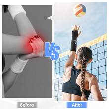 2 Pairs Volleyball Arm Guards With Protective Foam Padding, Suitable For Forearm Hitting - Multicolor - View 4