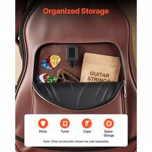 Musical Instrument Storage Bags & Covers - Brown - View 5