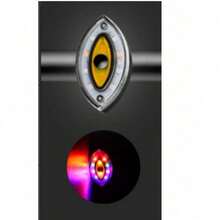 Unisex Tuning-Style Multicolor Bicycle Headlight For Night Riding - Multicolor - View 6