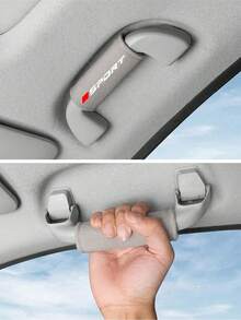 2/4PCS Sarung Pegangan Atap Mobil, Sarung Pegangan Interior Anti Selip Universal, Penutup Pelindung Lembut untuk Pegangan Langit-langit Mobil, Aksesoris Interior Mobil - Beraneka warna - View 3