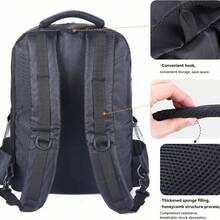 1pc Multi-Functional Hair Styling Tool Storage Bag, Large Capacity Organizer Bag, Suitable For Hair Salons And Beauty Parlors - Multicolor - View 5