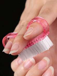 Bộ 10-100 cái bàn chải làm sạch bụi móng nhỏ có tay cầm, dùng làm sạch móng và bột móng, phù hợp cho móng tay, móng chân, bàn tay và bàn chân, màu ngẫu nhiên, lông mềm, nhựa, kèm dụng cụ dũa cho làm móng tay và móng chân - Đỏ - Xem 7