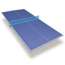 Table Tennis Table Top, 243.84cm X 121.92cm, Domestic Use, Foldable, Portable, Slip-Resistant And Wear-Resistant, Blue - Blue - View 1