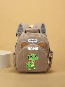 Mochila personalizada de oso de peluche mini para volver a la escuela, diseño de bloques de color, gráfico lindo de oso de fútbol en el frente, nombre personalizable, adecuada para la escuela, clase de baile o viajes, regalo de cumpleaños, regalo de Navidad, estilo estético - Multicolor - Ver 50