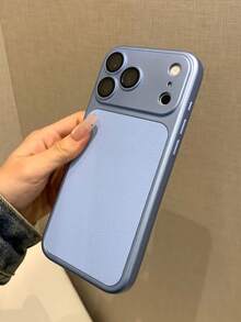 1 قطعة بطانية هاتف TPU أزرق، موحد اللون مطفي بأسلوب عصري، مناسب للاستخدام اليومي، هدية للأصدقاء والأم والصديقة المقربة، متوافق مع Apple 11، 13، Apple 16 Pro Max، Apple 17، 14 Pro Max، Apple 15، 14، 17 Pro Max، 18 Pro Max - أزرق سماوي - مشاهدة 4