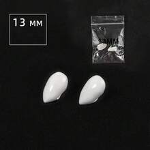 1 Pair 2pcs Realistic Scary Vampire Zombie Fangs Denture Set, Multiple Sizes Available, Versatile Prank Cosplay Accessory, Halloween Party, Costume Party Dress-Up - Multicolor - View 7