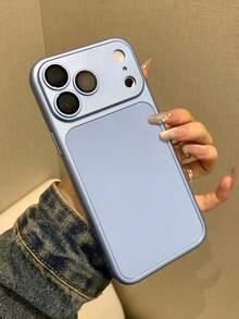 1 قطعة بطانية هاتف TPU أزرق، موحد اللون مطفي بأسلوب عصري، مناسب للاستخدام اليومي، هدية للأصدقاء والأم والصديقة المقربة، متوافق مع Apple 11، 13، Apple 16 Pro Max، Apple 17، 14 Pro Max، Apple 15، 14، 17 Pro Max، 18 Pro Max - أزرق سماوي - مشاهدة 2