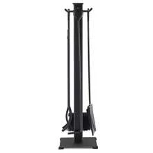 Lifezeal 5 Pieces Fireplace Tools Set Iron Fire Place Tool Set Stand Hearth Accessories - Black - View 6