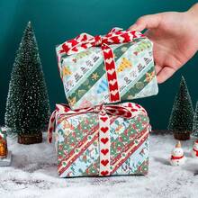 20 Rolls Vintage Christmas Washi Tape Set, Xmas Decorative Masking Tape For Journaling, Gift Wrapping, Scrapbooking DIY Crafts - Christmas Set - View 5