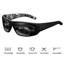 WSZ 3PCSFashion Sport Glasses Available In Multiple Color With Classic Camouflage Pattern On The Inside Are An Ideal Choice For Various Outdoor Activities - 3PCSF55-5 - View 10