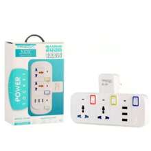 Multicontacto PL-501 con 3USB 2A 2 a corriente con Switch 3000w - Tipo de Enchufe A Japonés (100V) - Ver 1