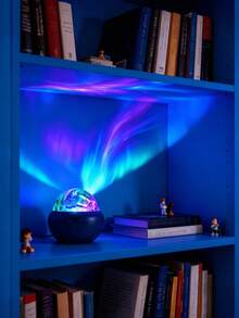 LED Aurora Projector Light, RGB Color Changing Ambient Light With Remote Control, USB Powered, Non-Laser, Ceiling Projection, Decor For Room & Living Room, Party, Christmas & Holiday Gift - Dynamic Water Ripple - View 8