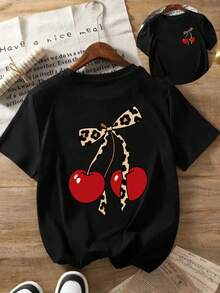 Women T-Shirts - Black - View 8