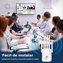 Repetidor Rompemuros Wifi 1200mbps 5g Amplificador Extensor - Tipo de Enchufe A USA (110-127V) - Ver 2