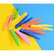 Durable Plastic Tweezers In 5 Colors-Ideal For Precision Work With Beads, Plants, Or Insects; Tool Set (Random Selection)-Easter Gift. - 1 - View 5