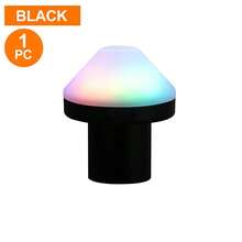 1PC New Creative Mushroom LED Wine Bottle Night Light, Rechargeable Color-Changing Atmosphere Lamp, Touch Control Portable Mood Light, Suitable For Bedroom, Party, Bar, Home Decor - Mushroom Bottle Lamp - View 3