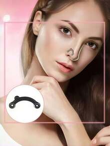 3 miếng nẹp mũi silicon, 2 kẹp mũi thoải mái và dụng cụ hỗ trợ, phù hợp cho trang điểm Halloween và Giáng Sinh - Nhiều màu - Xem 4