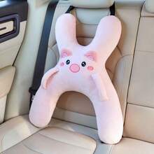 Car Neck & Lumbar Pillow - Pink - View 10